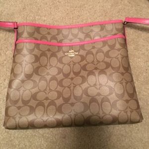 Coach File Signature Cross Body